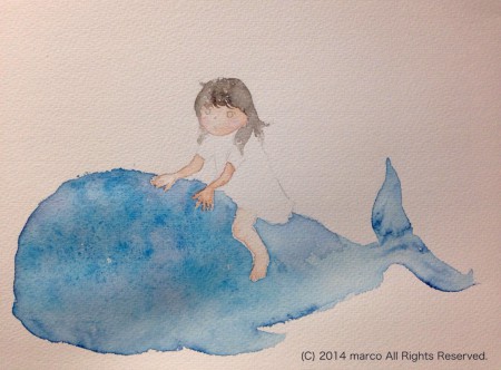 アキシマクジラの背に乗って